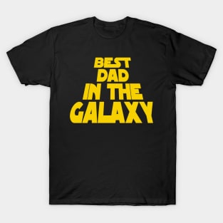 Best Dad in the Galaxy T-Shirt